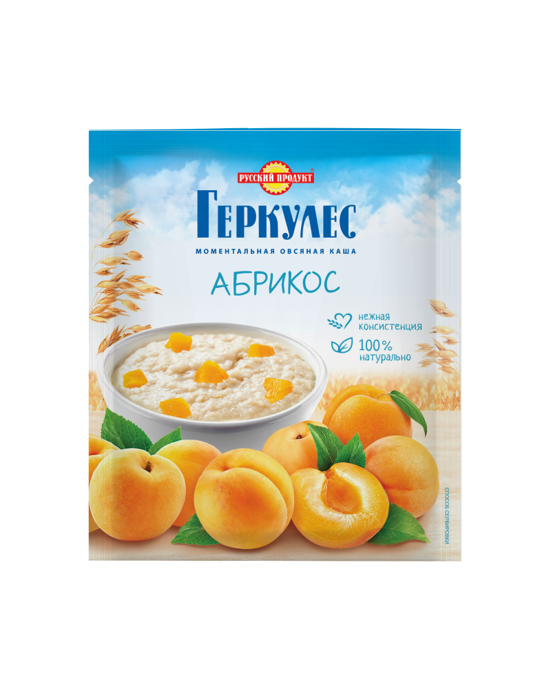 HERCULES Instant Oatmeal with Apricot