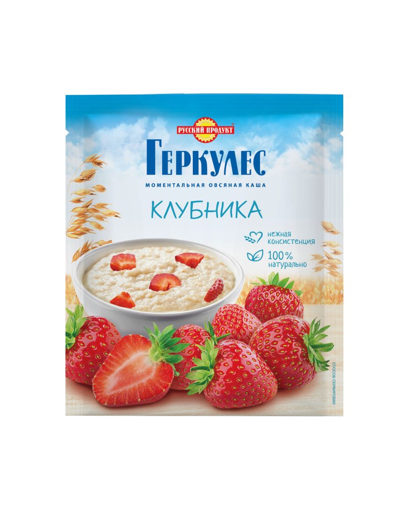 HERCULES Instant Oatmeal with Strawberry